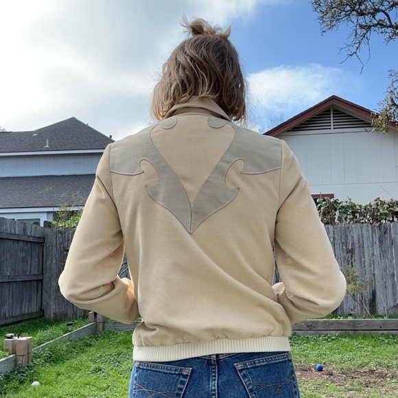 VTH PIONEER WEAR Corduroy Jacket with Suede Western Accents - Picture 7 of 8